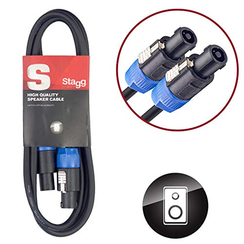 Stagg - Cable de altavoz (10 metros, SPK a SPK)