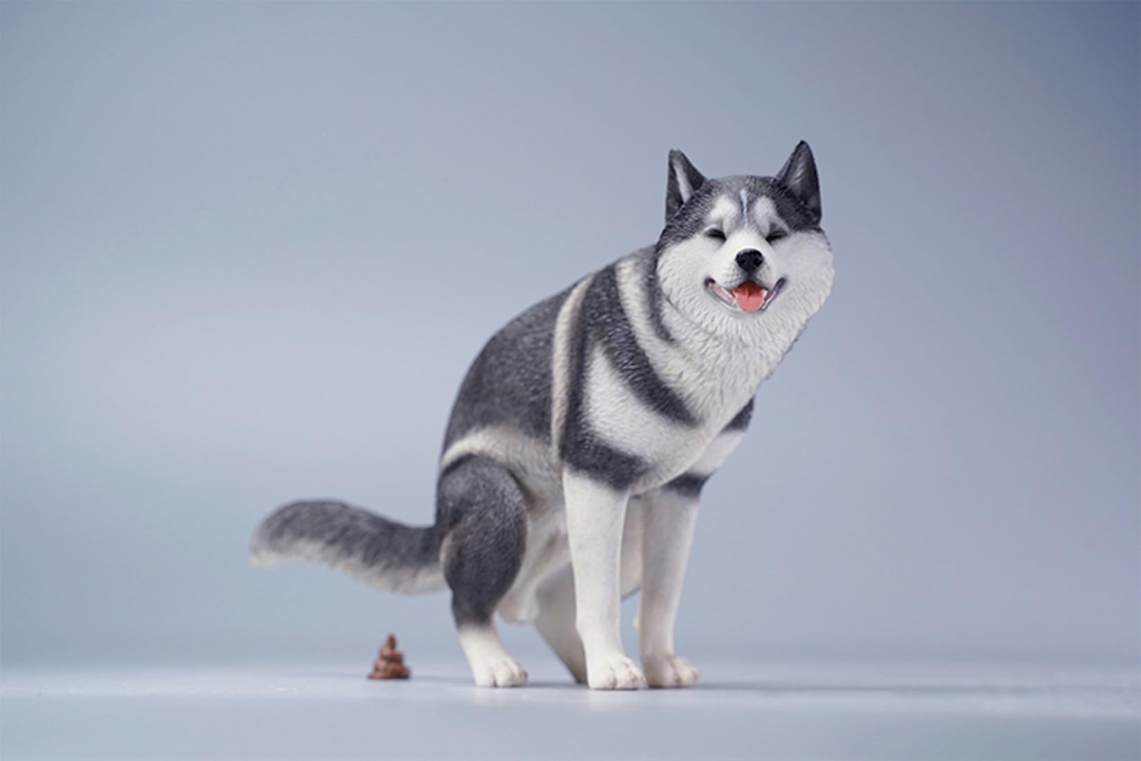 Amazon.co.jp: 1/6 サイズ シベリアン・ハスキー可愛い 滑稽 犬 動物