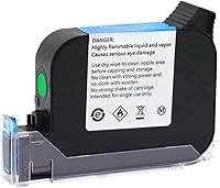 Vista 8 de 2588 Cartucho de tinta de 1.4 fl oz compatible con impresoras de inyección de tinta de mano (1 juego (7 colores))