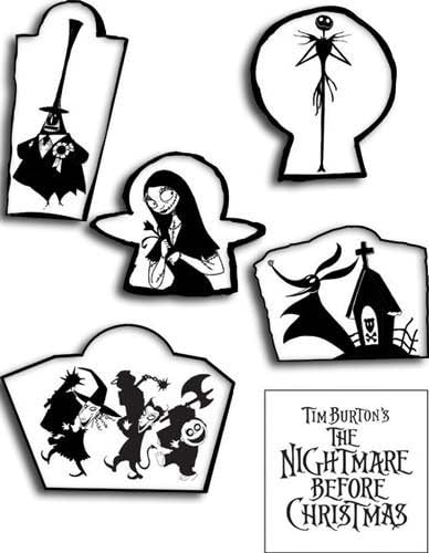 Nightmare Before Christmas Glow in The Dark Characters