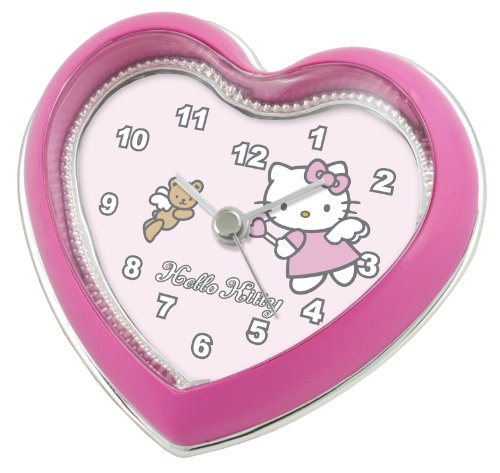 Camerette e decorazioni Rocco Giocattoli 21580013 - Hello Kitty Sveglia A Cuore