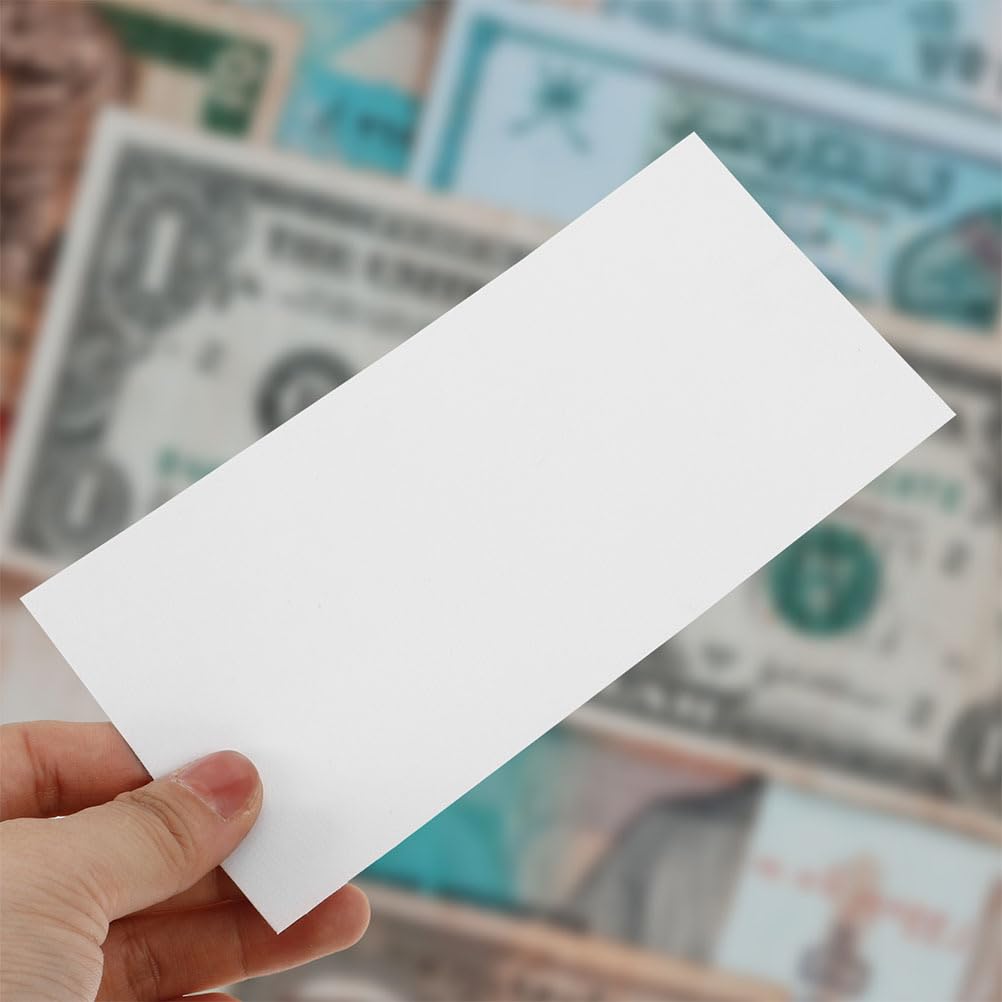 DOITOOL 2 pezzi Carte Pulizia per Conta Banconote Macchina Contabanconote Automatica Kit Decalcificante per Distributori Automatici Pulizia Profonda e Prolungamento Vita Macchina