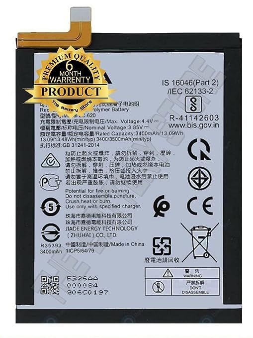 Image of Original LC-620 Battery for Nokia 6.2 /7.2 TA-1198 TA-1200 TA-1196 TA-1201 TA-1187 TA-1193 TA-1178 Battery with 6 Months Warranty*** (P196)