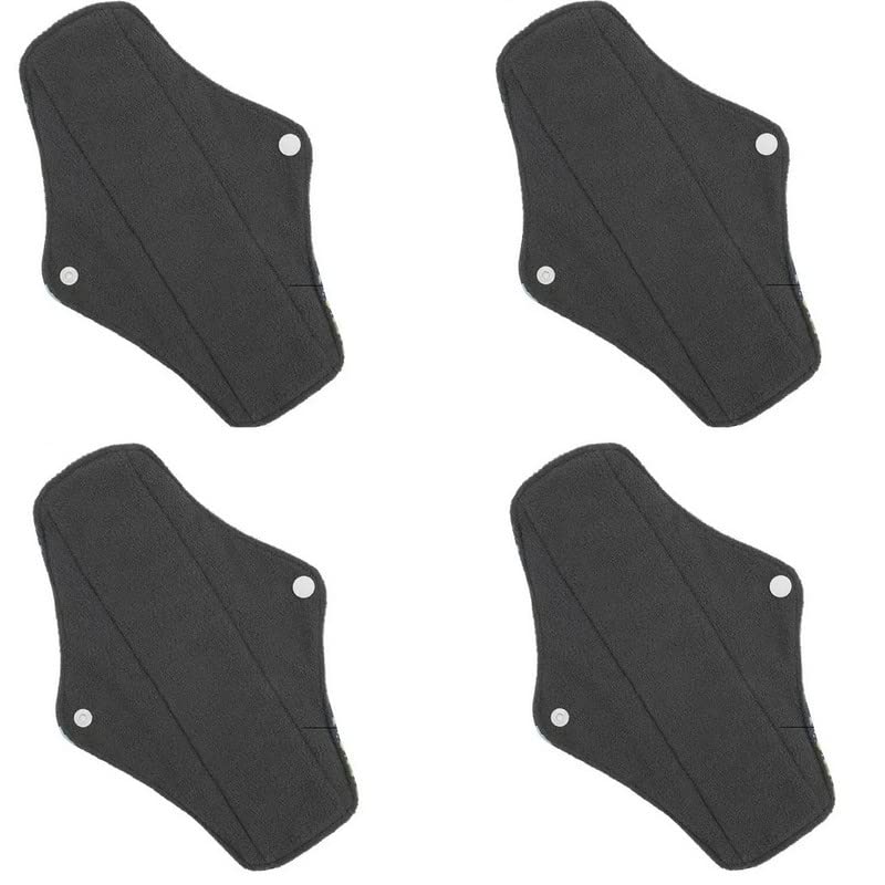 Pack of 4 - Reusable Cotton Cloth Sanitary Pad for Women| Soft and Breathable Fabric | Eco-Friendly Cotton Sanitary Pads for Women (B0C3MJYX4Z) Amazon Price History, Amazon Price Tracker
