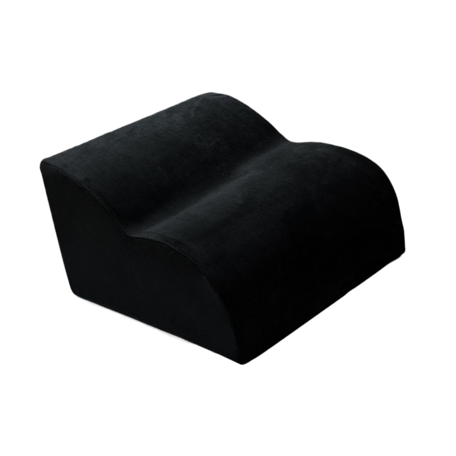 predolo Reposapiés para debajo del escritorio, taburete ergonómico oficina para hombres y mujeres, almohada elevadora piernas, cojín reposapiés para, Negro