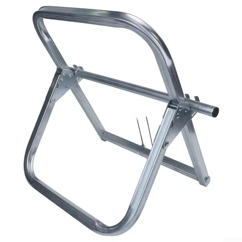 Support de bobine de câble en fibre optique en alliage de cuivre avec base pliable et vilebrequin pour les opérations sur le terrain