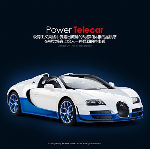Amazon.com: Radio Remote Control 1/14 Bugatti Veyron 16.4 Grand