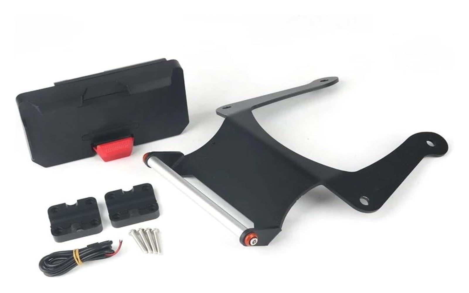 Support GPS Moto pour VOGE pour SR250GT 2023-2025 Support De Navigation GPS pour Téléphone D'adaptateur Guidon Moto(12MM 2)