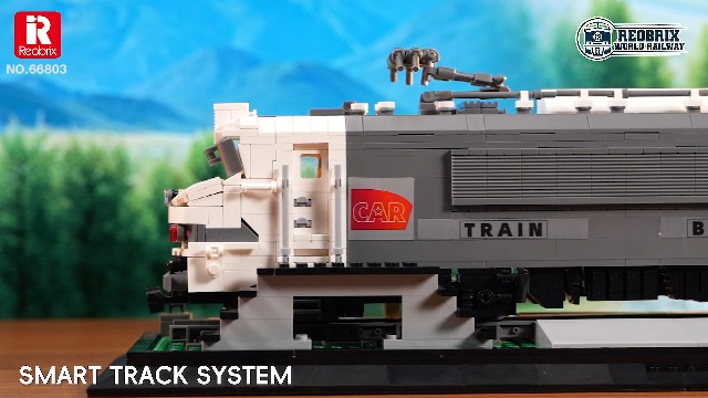 Amazon.com: Reobrix BB15000 Train Building Block Set 66803