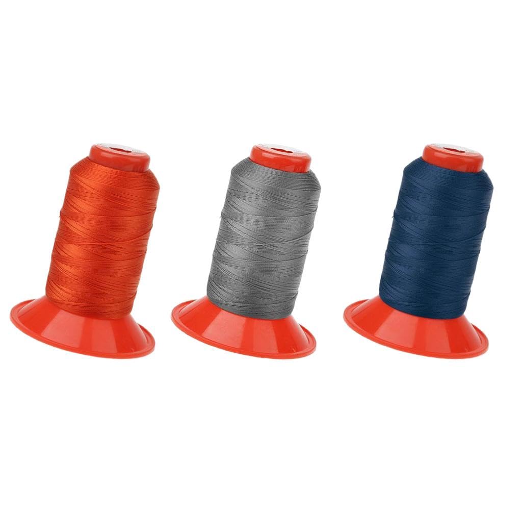 tent sewing thread STYLEHEAVEN 3 Spools Strong Bonded Nylon Backpack Cord 500 MetersCrafts|Sewing|Sewing Thread Home & Kitchen Size:L 25cm*10cm Word chalet-eigenaar | Siblu proven to withstand the Teile / Anbauteile