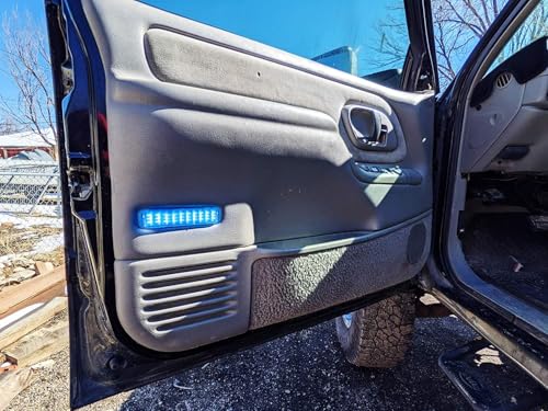 Lámpara LED Azul para Puerta iJDMTOY para Camionetas SUV miniatura 3