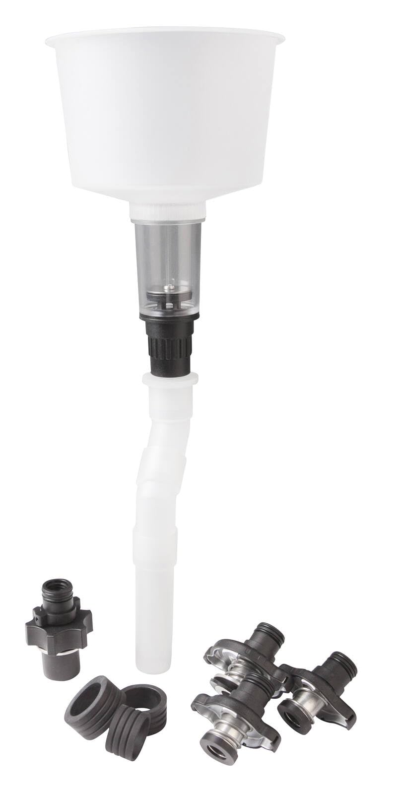 Clas AC1009 Kit Embudo de Llenado de Refrigerante, Multicolor, 25 Piezas