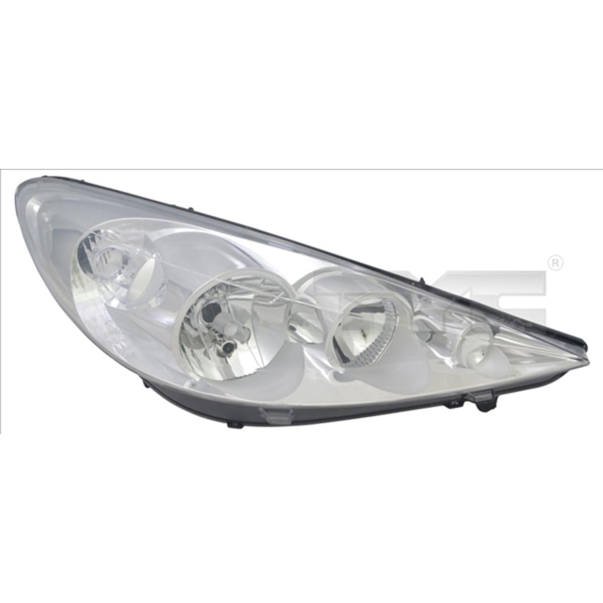 Tyc 20–12182–15–2 principal Phare Phare, phare avant 206 + (T3E) | Compatible avec:PEUGEOT 206+