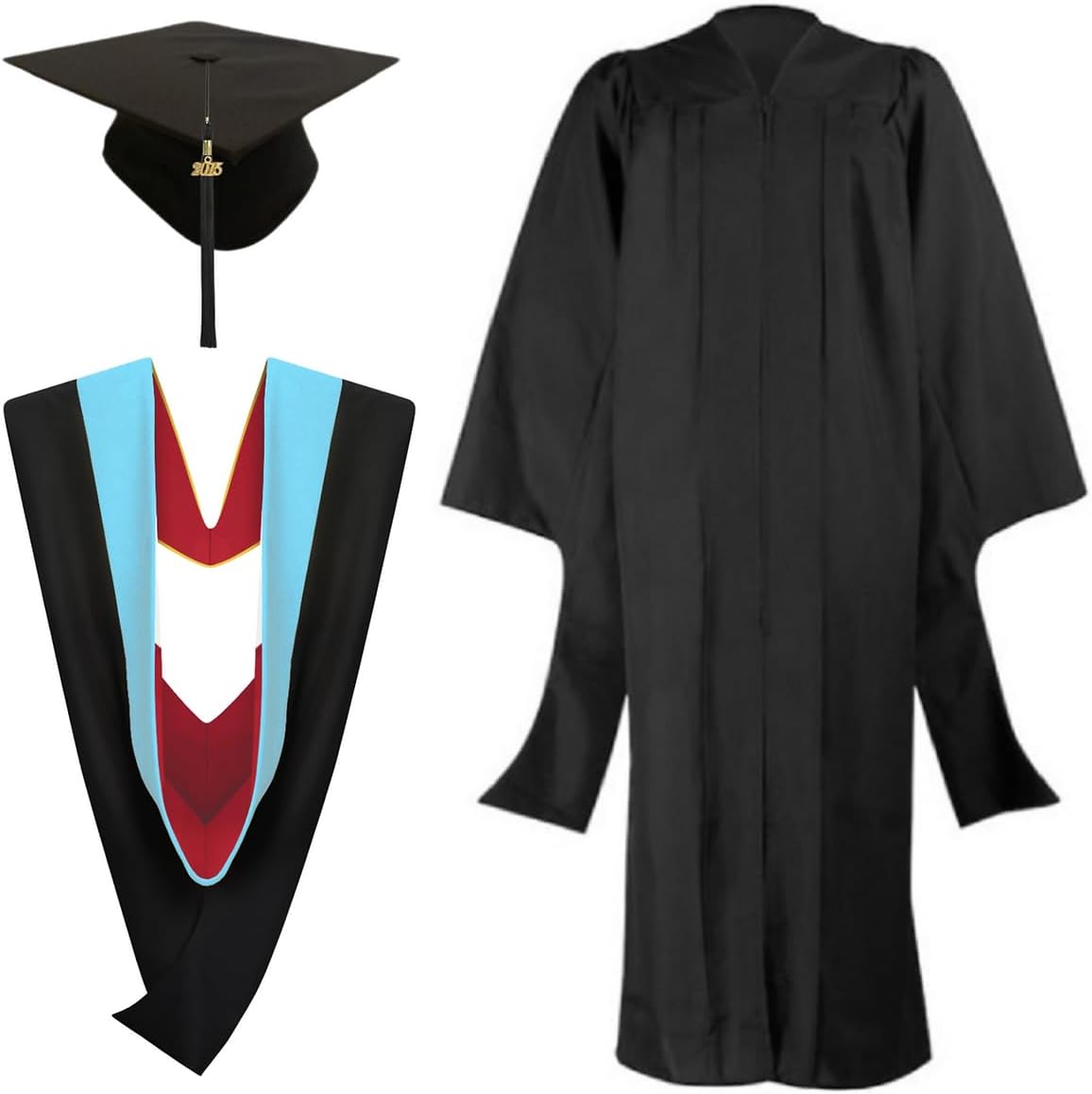Superior Master's Caps And Gowns For Degree Candidates