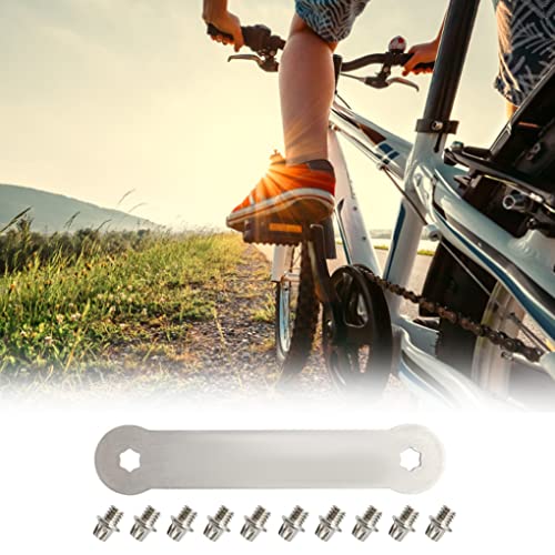 Eioflia Bike Pedal Bolts Screw M4 Stainless Steel Anti-Ski Road Bike Pedal Screw Bolt Mtb Road Bike Pedal Studs Stainless Steel Pedal Fixed Studs Stainless Steel Pedal Pin Nail 51Pcs. #TOP3