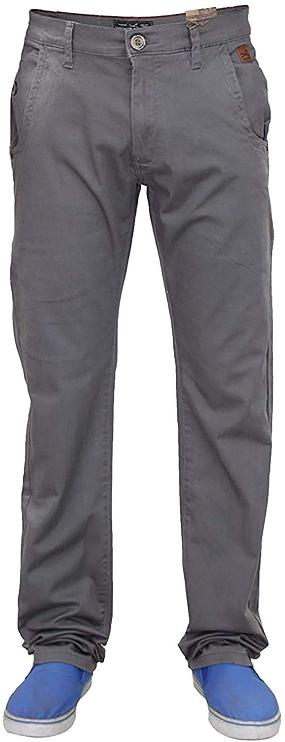 Jack South2k18Dec Mens Stretch Chino Jacksouth Designer Regular Fit Straight Leg Trousers Cotton[Grey,32 Waist x Long]