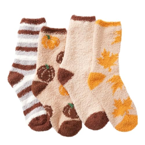 4 pcs Snuggle Sac Fuzzy Socks - image 1