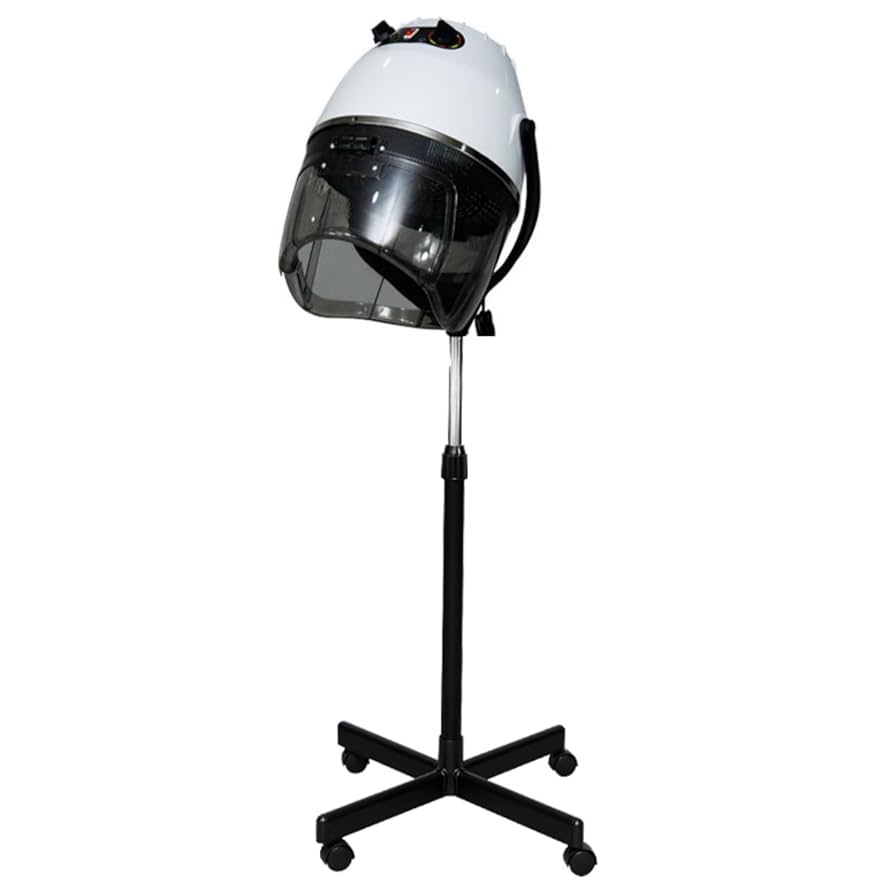 Amazon | Quxxuol ドライヤー理髪店 フード 式ヘアドライヤーコールド