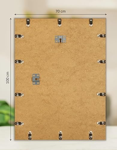 Miniatura 3 de Mg Design Marco De Clip 70 X 100 Cm - Sin Marco, Acrílico Transparente Y Fondo Hdf, Vertical U Horizontal, Para Fotos, Pósteres Y Diplomas