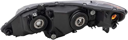 Miniatura 9 de Luces delanteras para conductor y pasajero con repuesto de lentes de estacionamiento color ámbar para Honda 33151SNAA02 33101SNAA02