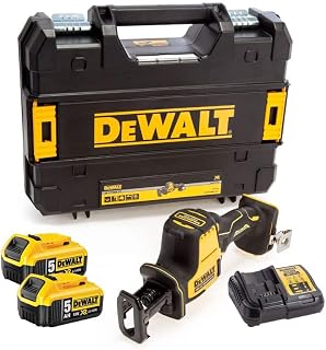 DCS369P2 Compact Reciprocating Saw 18V XR (2 x 5.0 Ah) in TSTAK