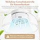 Lifewit Katzenklo Blumentopf mit Pflanze & Schaufel, Katzenklo Versteckt mit Geruchsbeseitigung, Infrarot-Sensor, Katzentoilette XXL Katzenklo groß für Wohnzimmer, Schlafzimmer, Ecke, Weiß