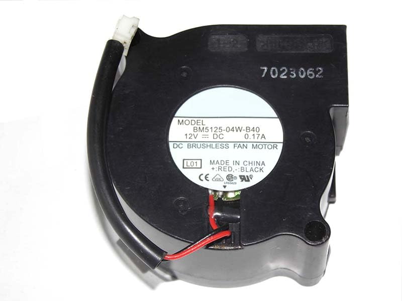 Ventilateur de refroidissement 5025 12V 0.17A avec connecteur 2 fils