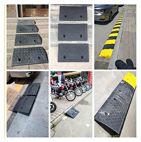 Rampa para puerta - Rampa para sillas de ruedas - Ligera para interior - Rampa para bicicletas - Color Natural - Tamaño 49 x 13 x 3 cm miniatura 4