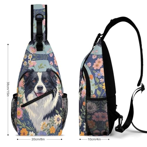 Bolso tipo sling bag para viaje y senderismo miniatura 2