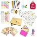 Amycute Fotoalbum Zubehör, 45 Blätter Kreativ DIY Homemade Deko Fotoalbum Essential Werkzeug Zubehör Pack Paper Set für DIY Zubehörset Tagebuch Aufkleber Fotoalbum Basteln Notizbuch.