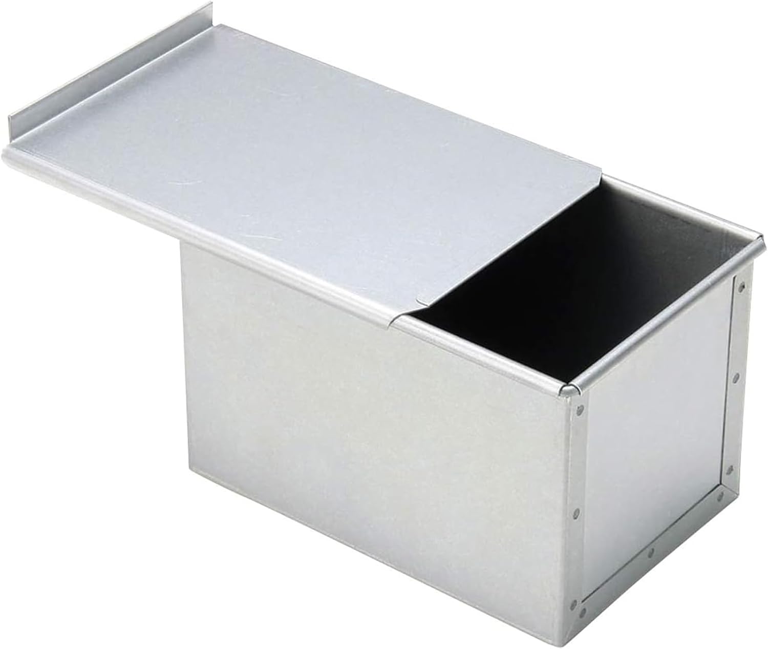 Tiger Crown Bread Mold Silver 1.5 Loaf Pan with Lid 2396