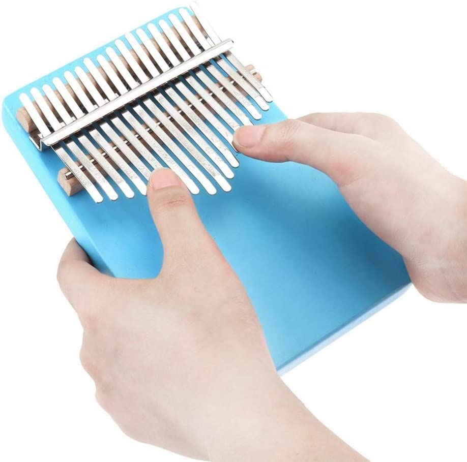 Générique Mini Finger Kalimba Thumb Piano Piano à 17 Touches Kalimba Placage Pin Mini Clavier Instrument Rose Bleu en… - Les Beatles, Paul McCartney, John Lennon, RIngo Starr, George Harrison Générique Mini Finger Kalimba Thumb Piano Piano à 17 Touches Kalimba Placage Pin Mini Clavier Instrument Rose Bleu en…