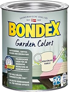 Bondex Kreatürlich Vanille Garden Colors Holzlasur 0,75 L