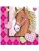 Produktbild Procos Papierservietten, 2-lagig, 33 x 33 cm, Horses, 20 Stück, mehrfarbig, PR80893