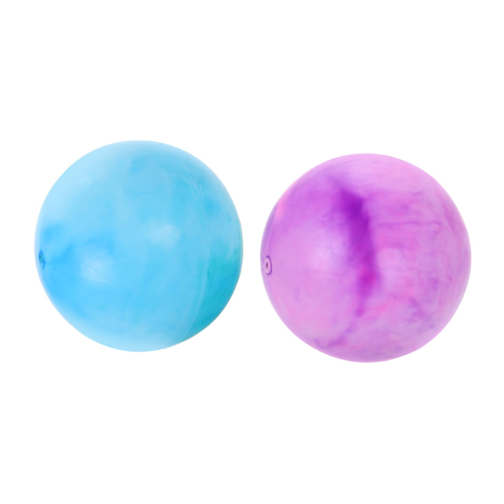 BESPORTBLE 2pcs Yoga Ball Inflatable Beach Balls for Pool Parties and Outdoor Fun Summer Party Favor and Exercise Accessory