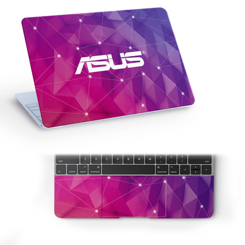 Galaxsia Pattern D13 Full Vinyl Laptop Skin/Sticker/Cover for 13 to 13.3 Inches Laptops Laminated-Removable-HD Quality Compatible for Hp-Dell-Sony-Lenovo-Asus etc.(13x9.2 Inches)
