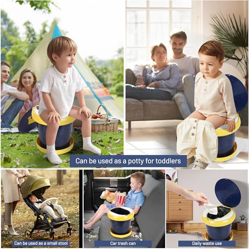 Image of Portable Potty for Toddler,Travel Potty Seat for Toddler,Travel Toilet Kids