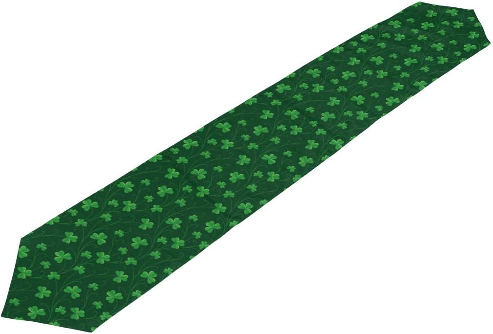 Up To 40% OFF WIHVE Table Runners St Patrick's Day Shamrock Double-Sided Polyester Long Table Runner 13 x 70 Inches Multicolor Table Cloth for Office Kitchen Dining Wedding Party Home Decor Best Cyber Monday π₯ WIHVE Table Runners St Patrick's Day Shamrock Double-Sided Polyester Long Table Runner 13 x 70 Inches Multicolor Table Cloth for Office Kitchen Dining Wedding Party Home Decor