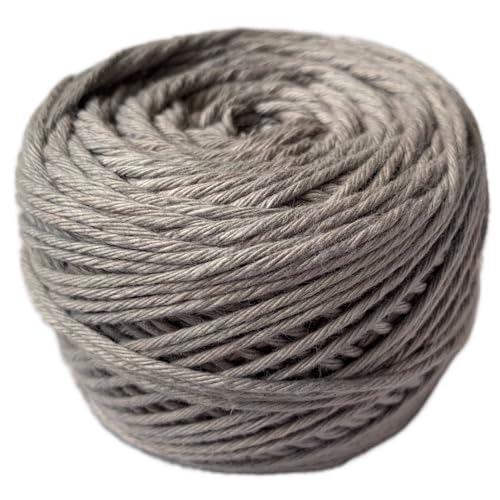 Image of Crochet Now 100% Cotton Yarn 8 Ply (100 Grams) goes with 5-6mm Hooks (Dark Ash)