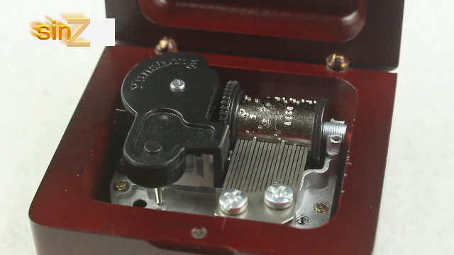 Amazon.com: Sinzyo Music Box Vintage Wood Carved Mechanism Musical