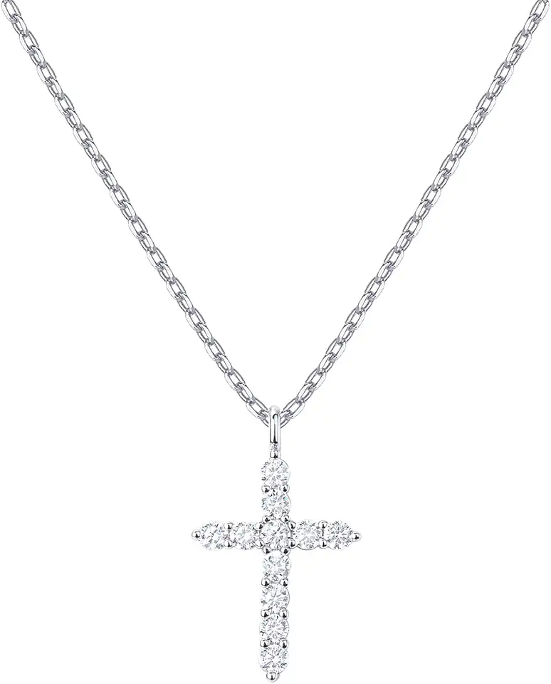 Silver Cross Necklace
