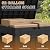 JUMMICO 52 Gallon Package Delivery Box for Outside, Resin Outdoor Storage Box with Lockable Secure, Waterproof Deck Box for Porch, Curbside (Black)