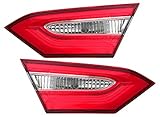 For Toyota Camry Inner Back Up Reverse Tail Light 2018 Driver and Passenger Side Taillamp Assembly R