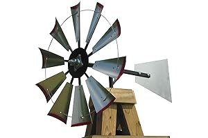 30-Inch Windmill Head with Plain Tail & Instructions