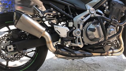 Tubo de enlace de escape para GSXR 600 y 750 de 2011 a 2019 suprime catalizador 7