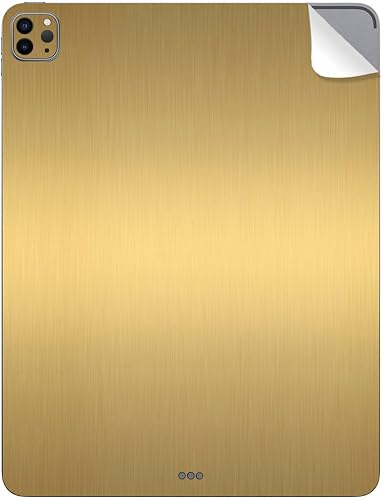 Vista 60 de SopiGuard Skin adhesivo para iPad Pro 2021 de 12.9 pulgadas, modelo A2378 de 5ª generación de precisión de borde a borde trasero y laterales