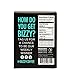 Bizzy Organic Cold Brew Coffee Concentrate - Single Serve 2oz Double Shot - Black Coffee - 12 Pack