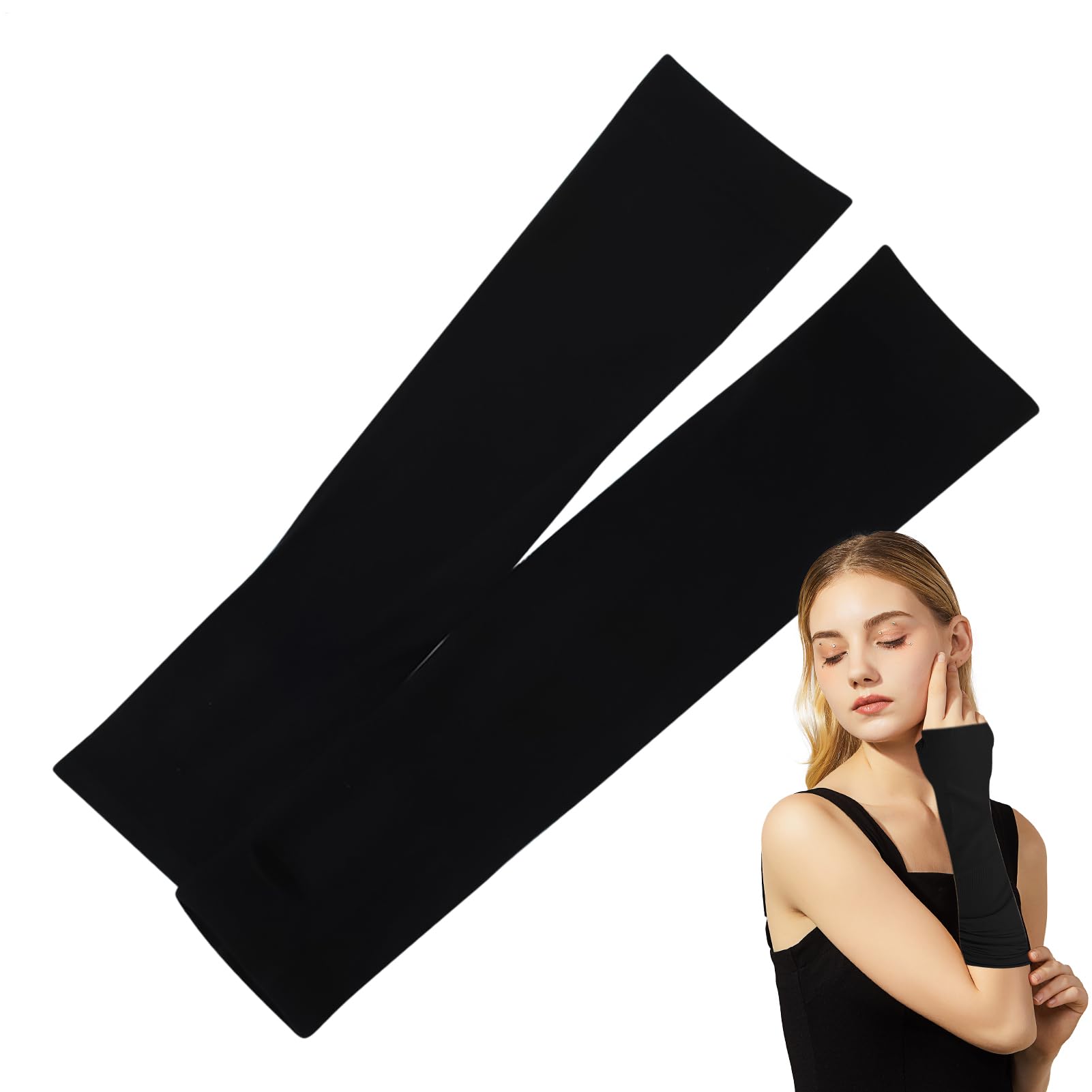 Mangas de brazo de refrigeración UV en pack de 3 pares elásticas y unisex para golf 8
