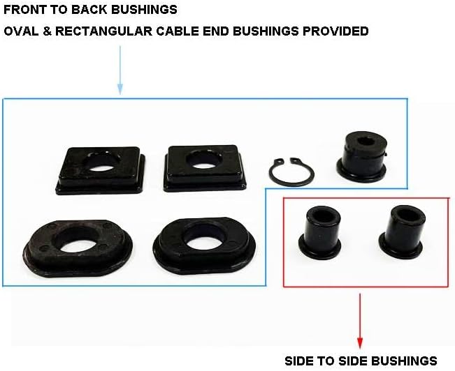 Complete Shift Bushing Repair Replacemet Kit For 02A transmission For Golf MK3 / Jetta MK3 / Corrado