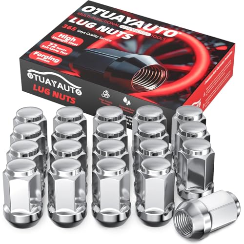 Image of OTUAYAUTO 7 /16-20 Lug Nuts, Replacement for 1964-1983 Chevy Malibu